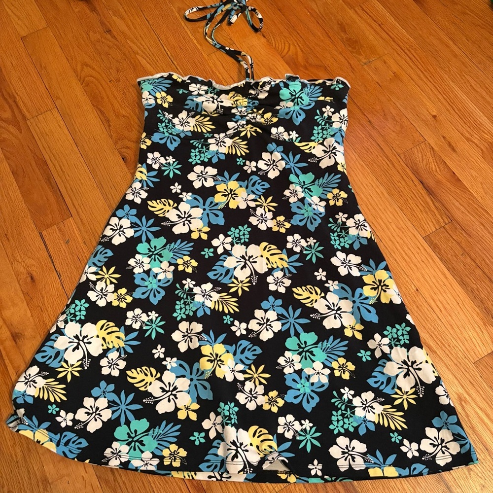 Forever 21 Floral Halter Dress